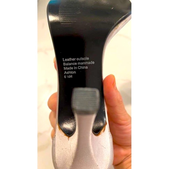 ALFANI JEWELED ANKLE STRAP EVENING SANDALS HEELS 6.5 - Picture 3 of 4